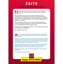 Guide NUMÉRIQUE FRANCE des Aires de Camping-car GRATUITES