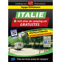 Guide NUMÉRIQUE ITALIE des Aires de Camping-car GRATUITES