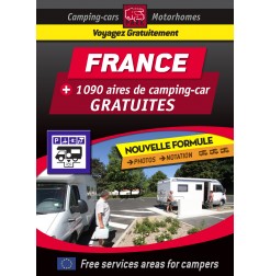 Guide NUMÉRIQUE FRANCE des Aires de Camping-car GRATUITES