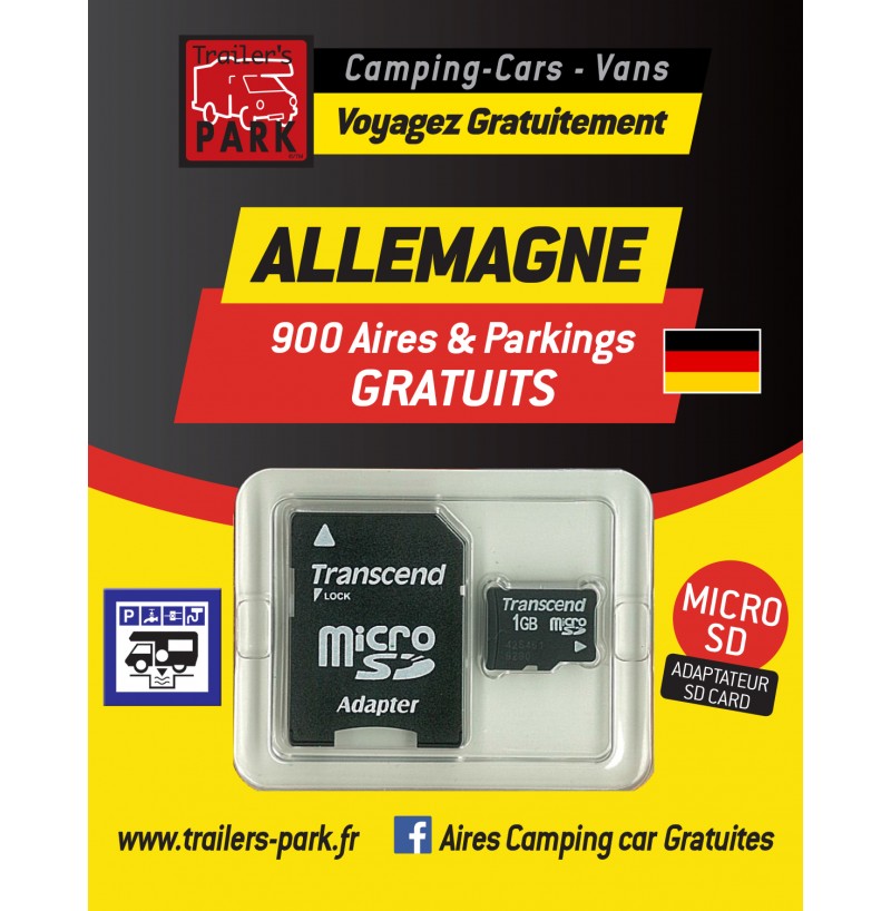 Catégorie GPS Trailer's PARK Voyager Gratuitement en Campingcar