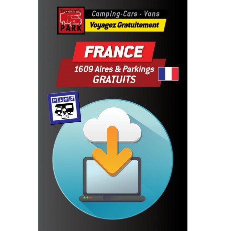 NOUVEAUTÉ ! GPS GARMIN - Téléchargement FRANCE - 1609 Aires et Parkings GRATUITS