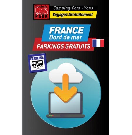 GPS GARMIN - Téléchargement FRANCE Bord de Mer - 400 Parkings GRATUITS