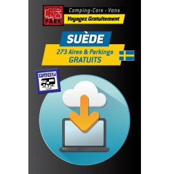 NOUVEAUTÉ ! GPS GARMIN - Téléchargement SUÈDE - 273 Aires et Parkings GRATUITS