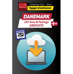 NOUVEAUTÉ ! GPS GARMIN - Téléchargement DANEMARK - 207 Aires et Parkings GRATUITS