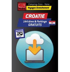 NOUVEAUTÉ ! GPS GARMIN - Téléchargement CROATIE - 144 Aires et Parkings GRATUITS