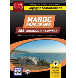 NOUVEAUTÉ ! Guide MAROC Bord de Mer - 183 Parkings & Campings