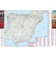 Carte routière ESPAGNE 2014 des Aires de Camping-car GRATUITES