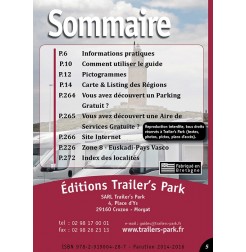 Guide ESPAGNE des Aires et Parkings Gratuits - Sommaire