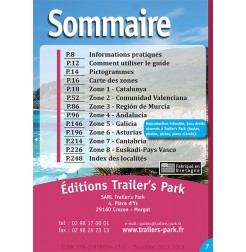 Guide ESPAGNE Bord de Mer - Sommaire