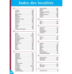 Guide ESPAGNE Bord de Mer - Index des localités