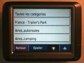SD Card GPS GARMIN - Mode d'utilisation : Étape 4