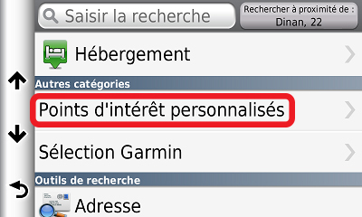 SD Card GPS GARMIN - Mode d'utilisation : Étape 3-3