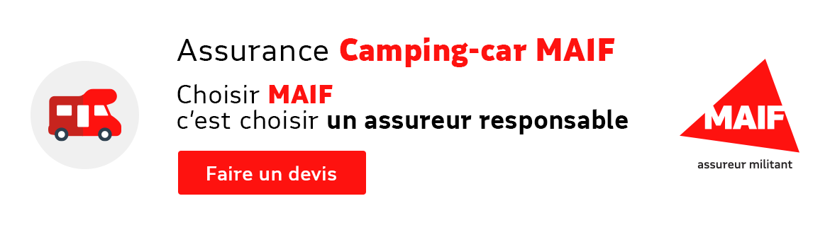 Assurance Camping-car MAIF - Choisir MAIF, c'est choisir un assureur responsable !